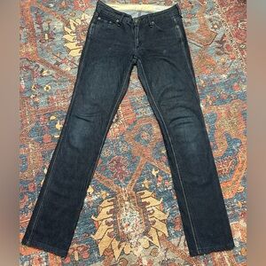 rag & bone Dark Blue Women's Straight Jeans